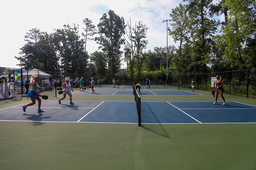 Opening of public outdoor pickleball courts at Batter’s Place Park
