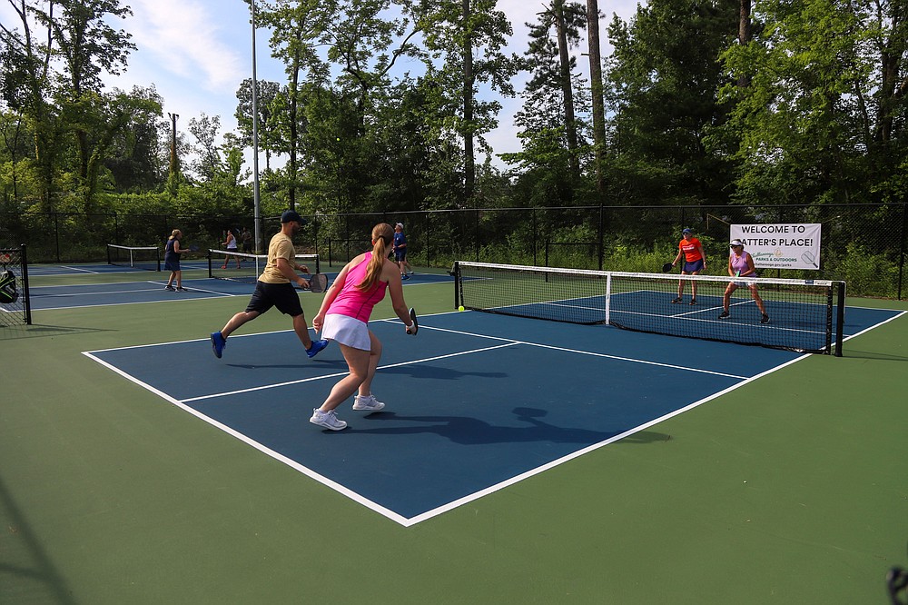 Opening of public outdoor pickleball courts at Batter’s Place Park