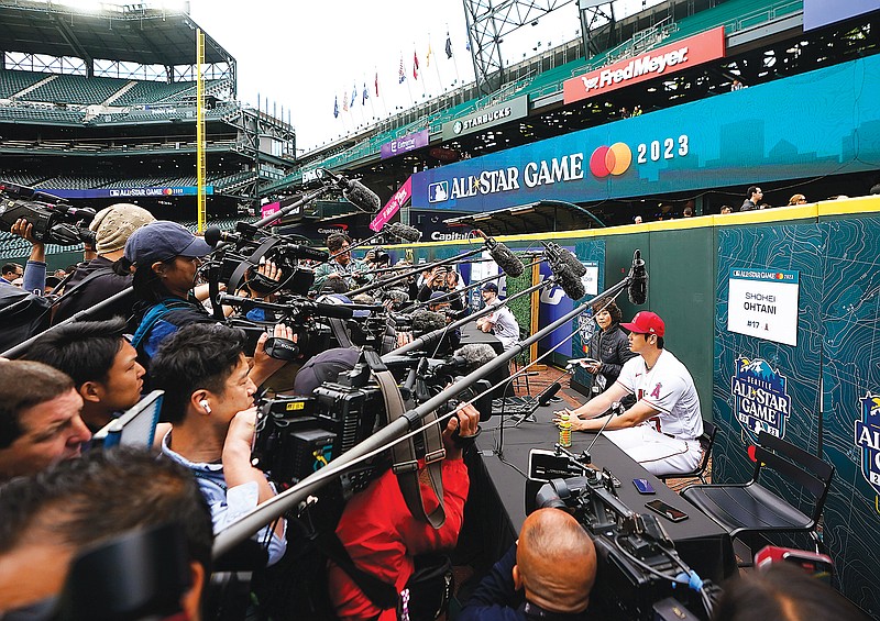 Shohei Ohtani's free agency the buzz of the All-Star Game