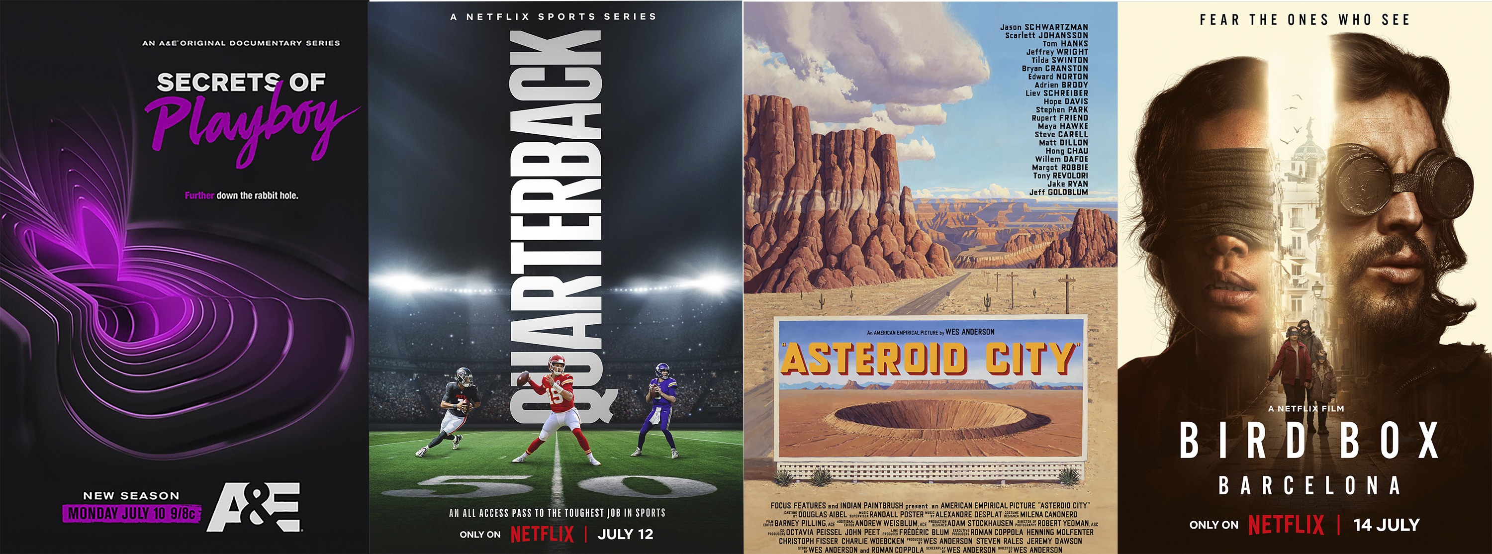 What to stream this week: 'Asteroid City,' Lukas Nelson, 'Quarterback' and 'Secrets of Playboy' - Vimarsana News