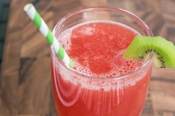 Fruit slush superb as drink or dessert
