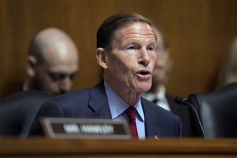 Sen. Richard Blumenthal, D-Conn., is one of three senators proposing a program that would help college athletes as they handle some of the pressures faced with the advent of the name, image and likeness compensation for players.
(AP/Patrick Semansky)