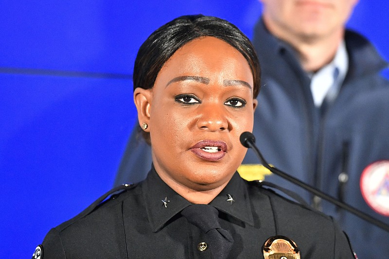 1st Black woman named to full-time role as police chief of embattled ...