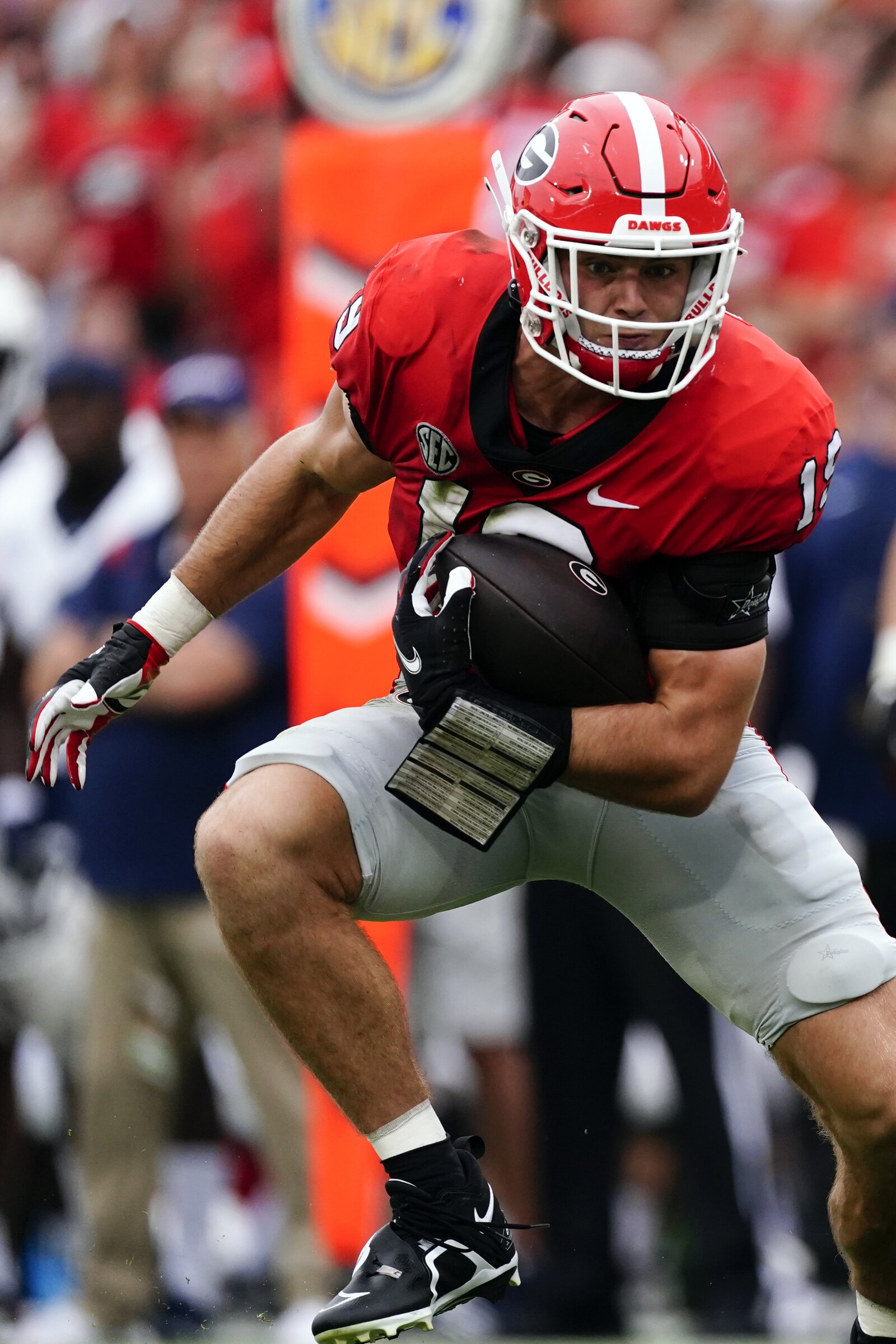 Nick Saban: Brock Bowers 'one of the premier players in college football'