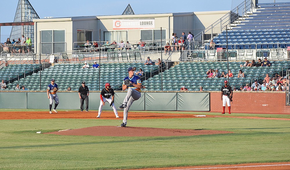 Montgomery Biscuits pitcher Logan Workman