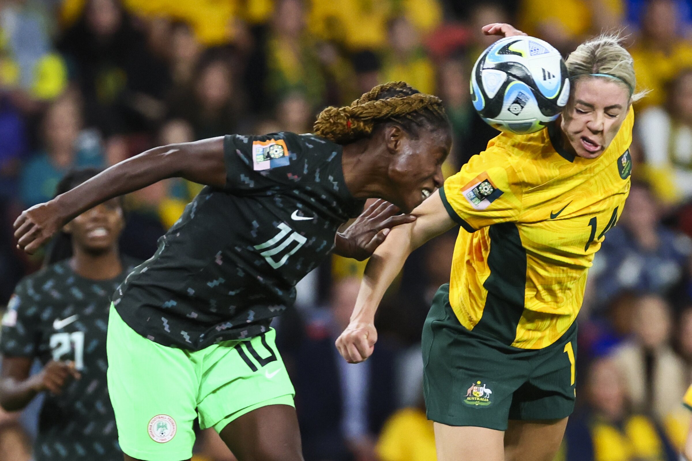 Oshoala seals Nigeria's upset win over co-host Australia at the