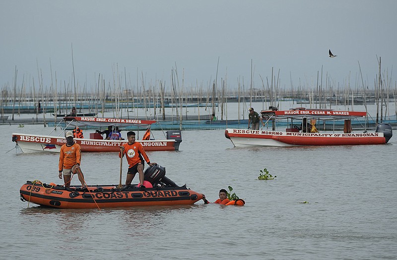 Fierce winds caused panic on ferry that capsized in Philippines