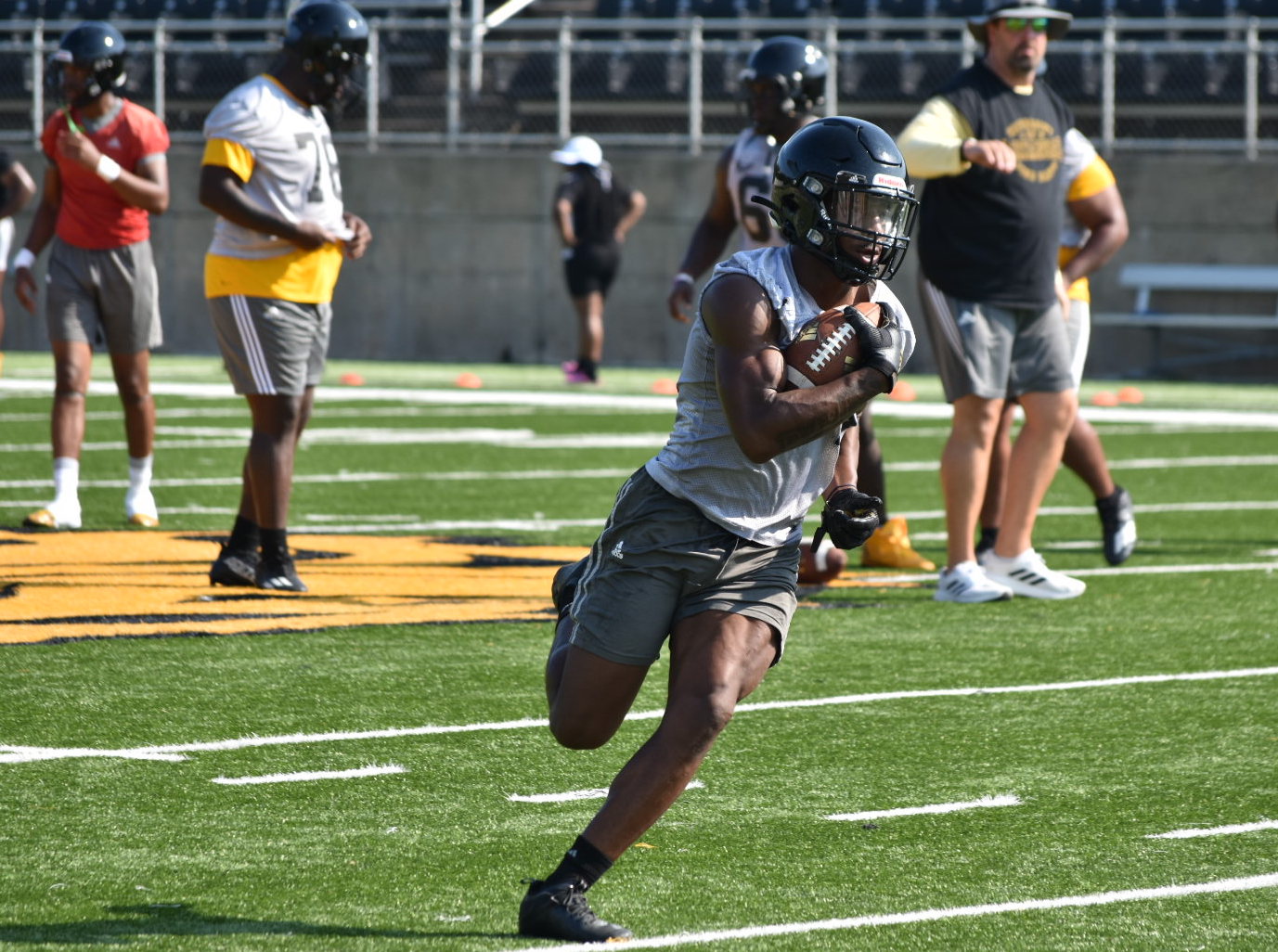 Golden Lions open camp with running back, quarterback races