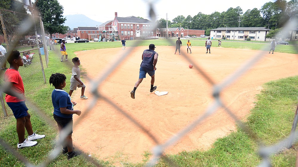 Annual Community Kickball Game at the Westside Community Center