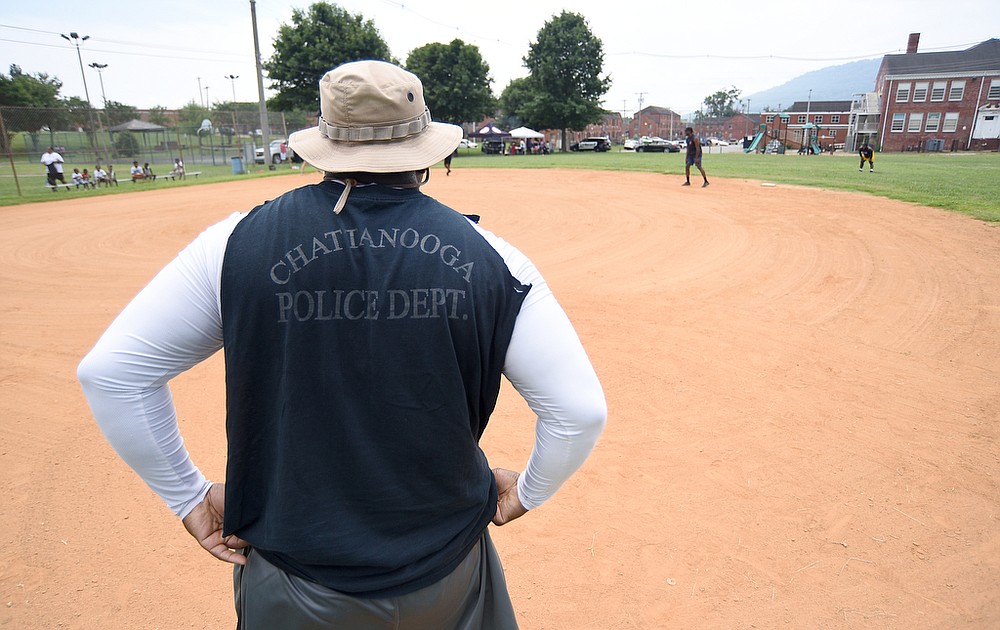 Annual Community Kickball Game at the Westside Community Center