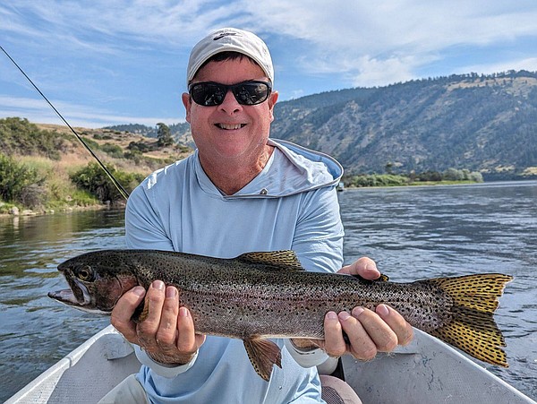 Casting coach: Foley takes instruction, catches trout in Montana