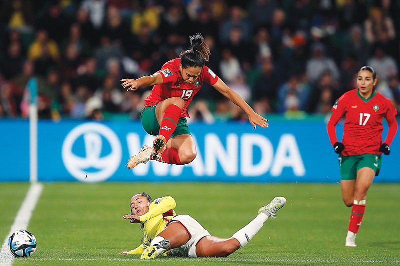 Morocco advances and Germany exits in wild finale to the group stage at the  Women's World Cup 