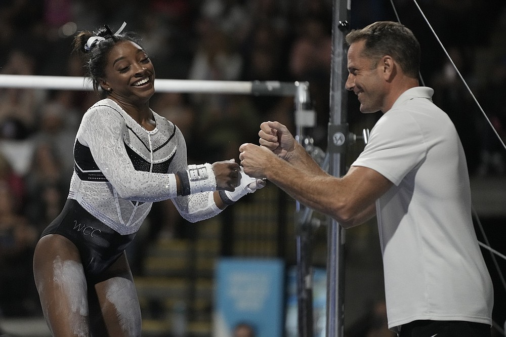 Simone Biles returns from 2year break The Arkansas DemocratGazette