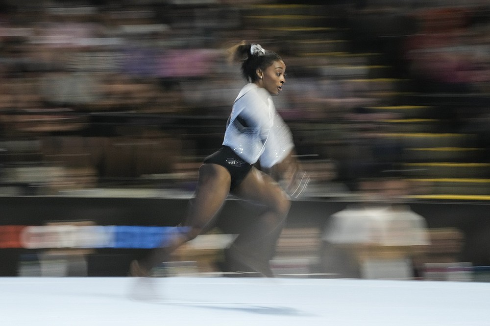 Simone Biles returns from 2year break The Arkansas DemocratGazette