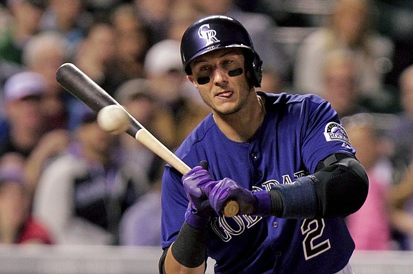 Rockies' Tulowitzki gets 1,000th career hit