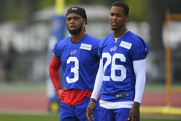 Bills' Damar Hamlin attends practices, takes part in individual drills