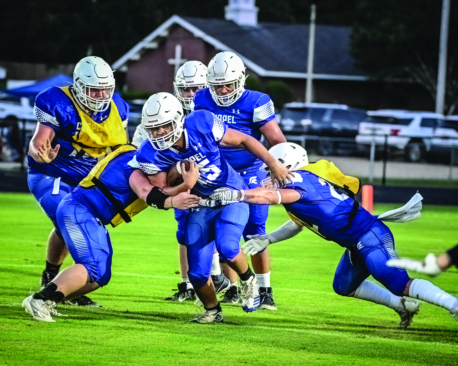 Trojans hold Blue-White scrimmage - Vimarsana News