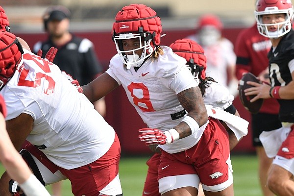 WholeHogSports - Razorback camp report: Bowl game TD thing of the past for  Washington