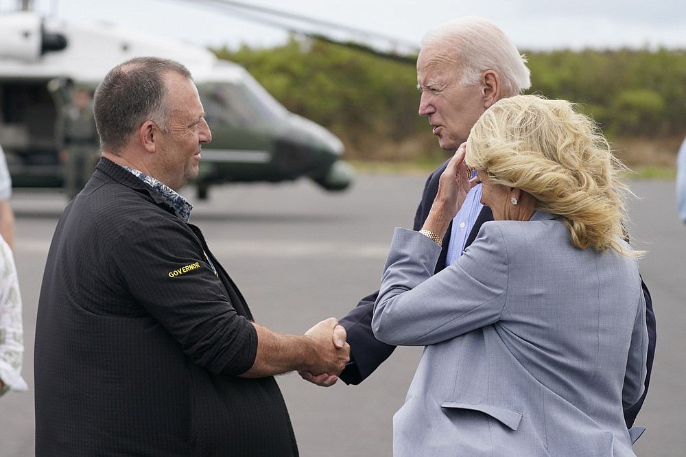 Bidens Tour Fire Ravaged Area Of Maui The Arkansas Democrat Gazette Arkansas Best News Source 6183