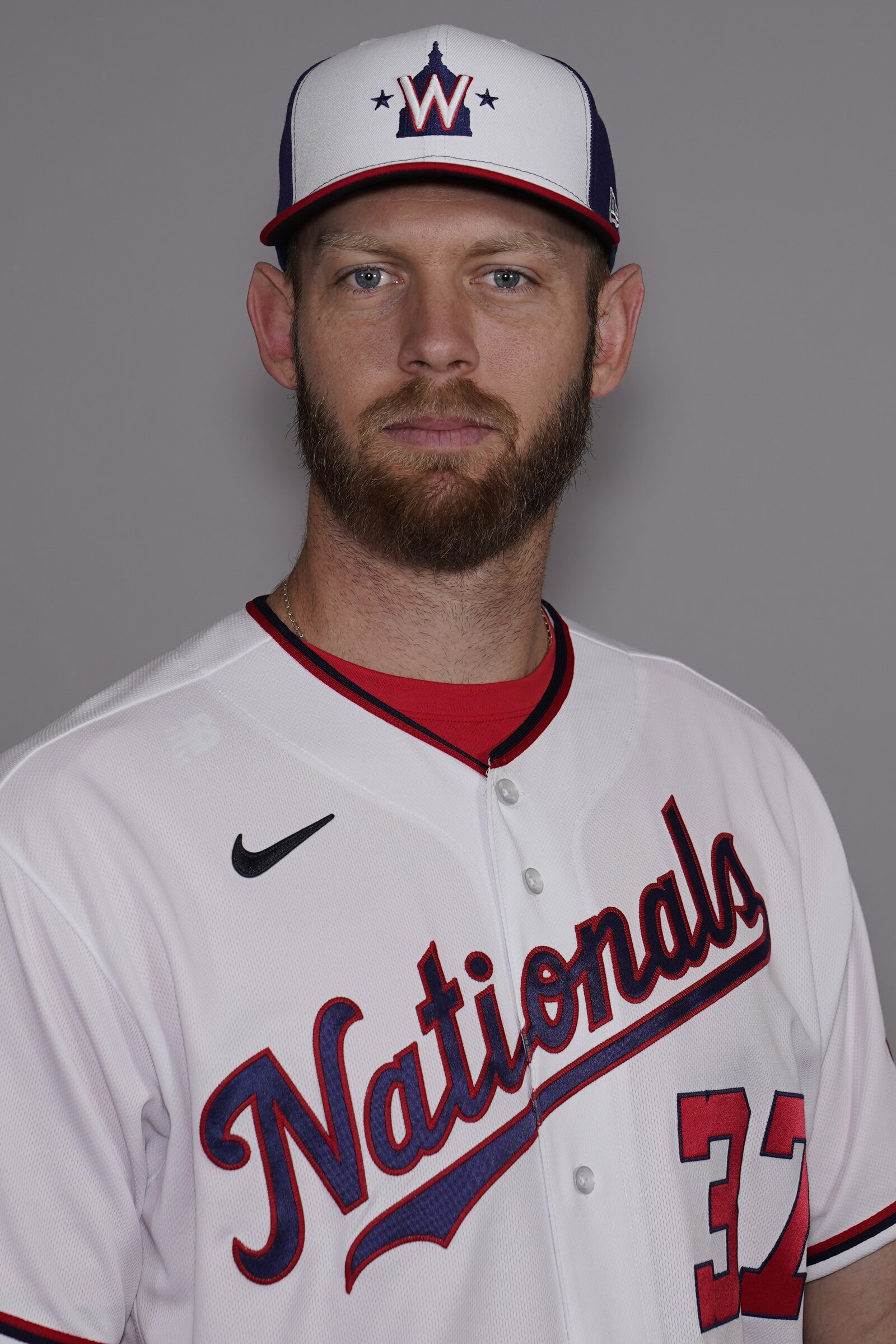 Nationals 2014 Stephen Strasburg Game Worn Used Baseball 5 Start