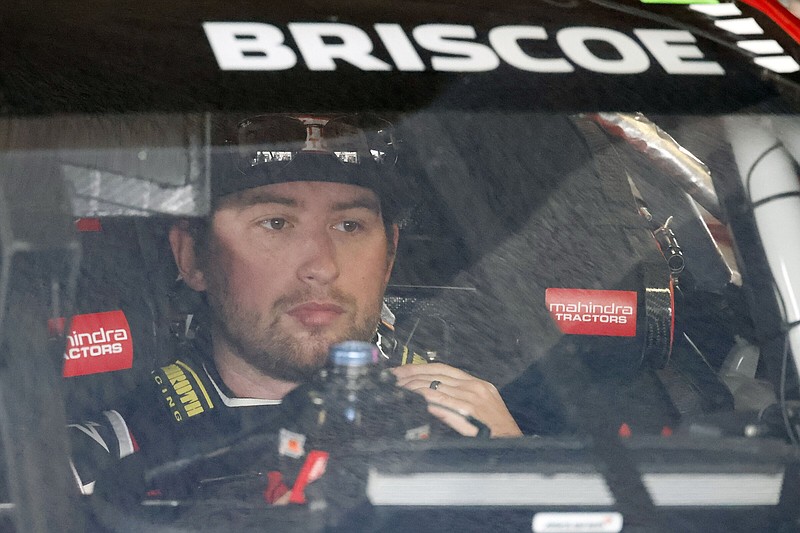 Briscoe qualifies on pole for NASCAR’s finale Northwest Arkansas
