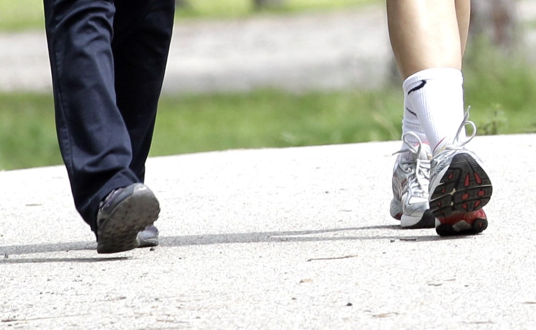Walk Across Arkansas exercise program warms up