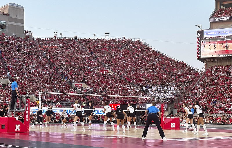 Nebraska Volleyball Stadium Event Draws 92,003, Sets Women’s World ...