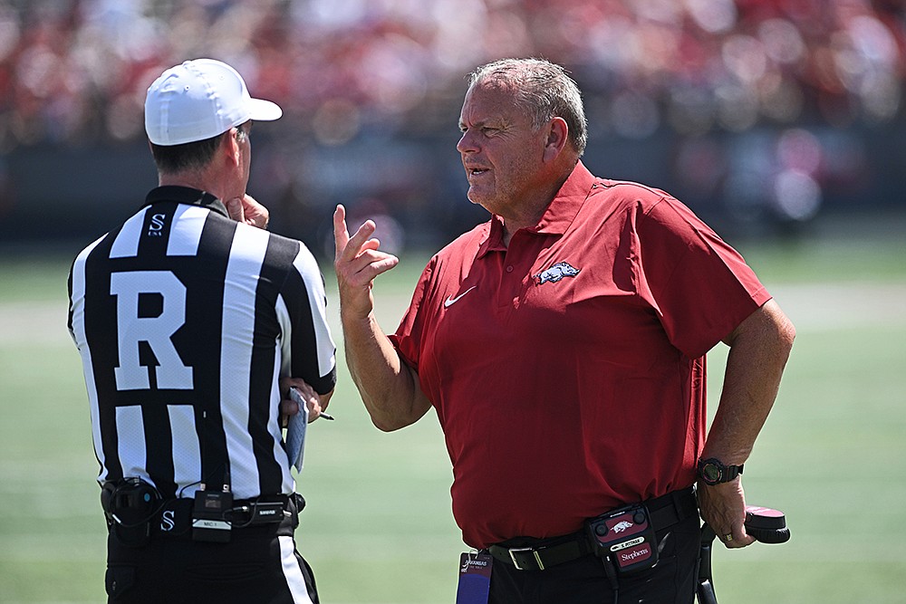 Razorbacks open with purpose, rip Western Carolina