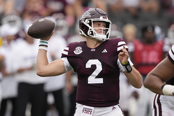 Report: Mississippi State QB Out For Game At Arkansas | Whole Hog Sports