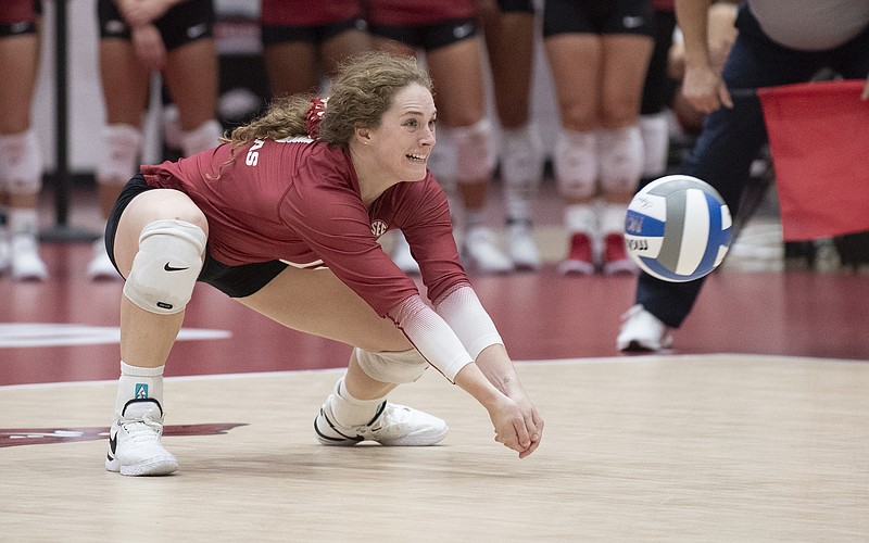 Arkansas volleyball returns home after long road trip Whole Hog Sports
