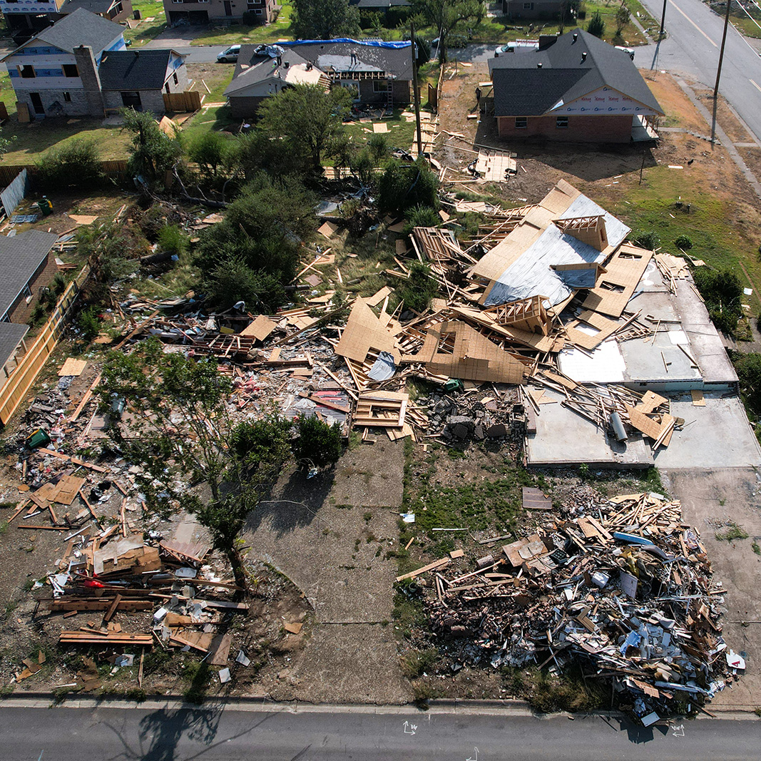 Residents in West Little Rock Start Over After Microburst Storm - Vimarsana News