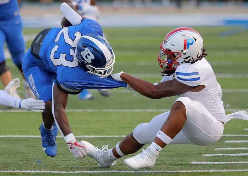 All-out brawl breaks out at football game after man pulls woman's