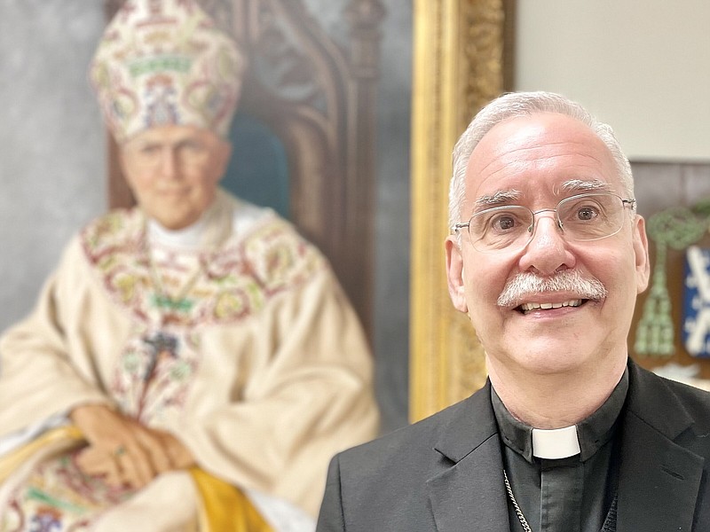 Bishop Anthony Taylor of the Catholic Diocese of Little Rock
(Arkansas Democrat-Gazette/Frank E. Lockwood)