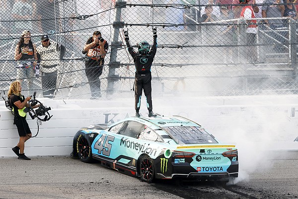 Fast car and good fortune lead Reddick to NASCAR win Fast car and good fortune lead Reddick to NASCAR win
