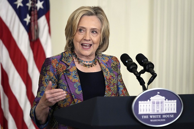 Hillary Clinton returning to the White House for an arts event