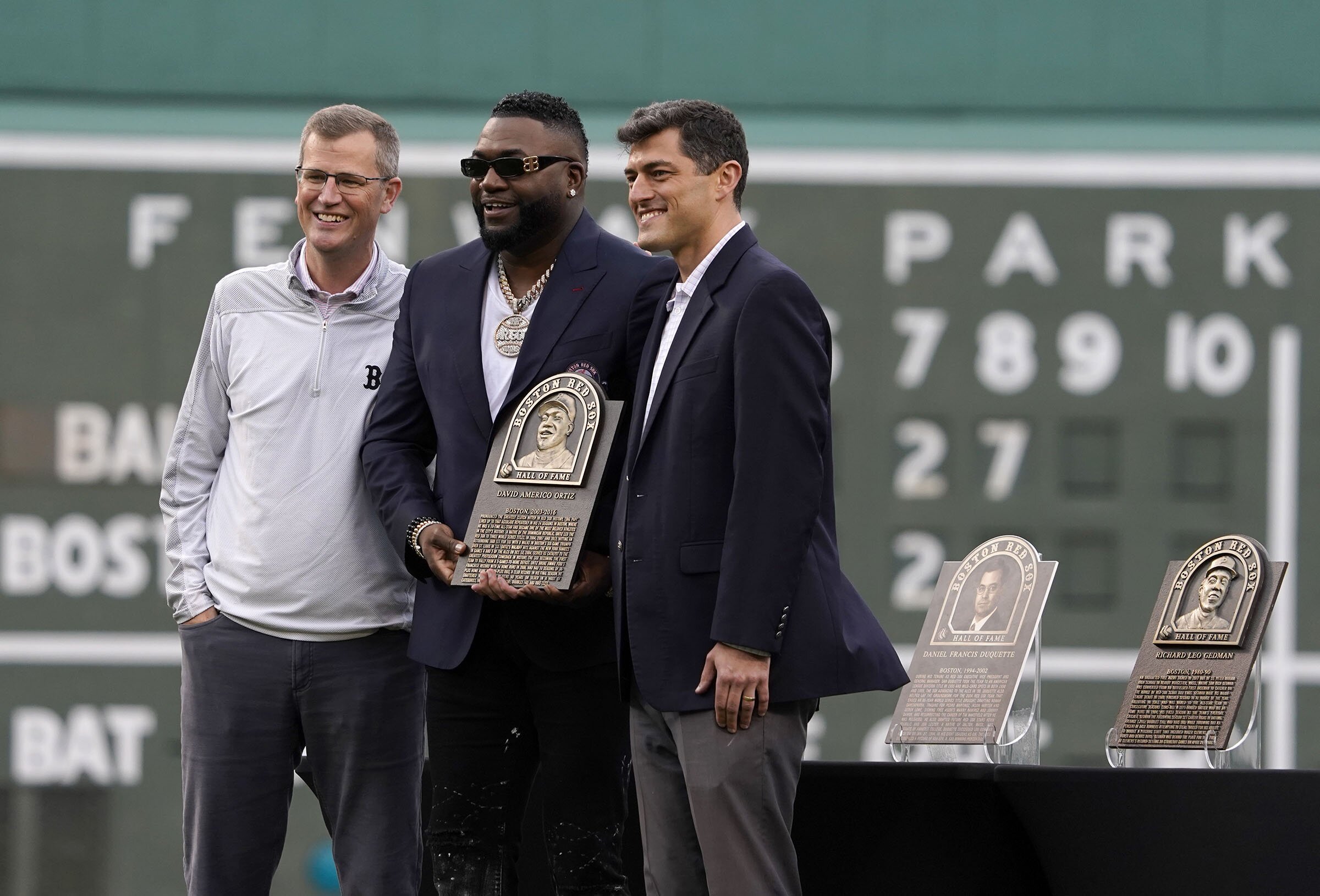 A very big honor': Big Papi inducted into Red Sox Hall of Fame - Boston  News, Weather, Sports