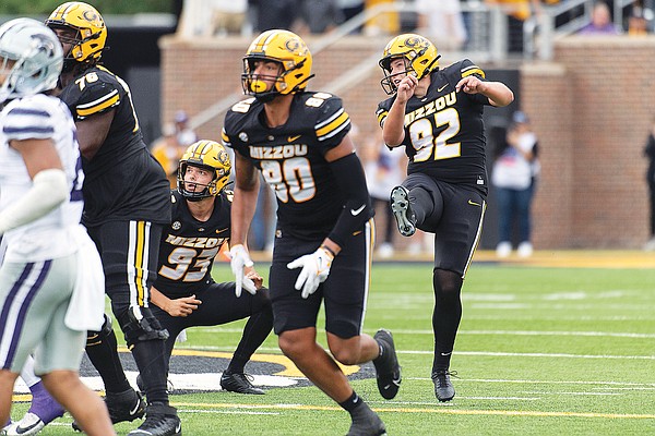 Mevis' 61-yard FG lifts Missouri past No. 15 Kansas State - Vimarsana News