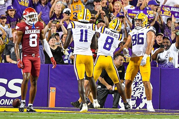 WholeHogSports - LSU opens as favorite at Arkansas