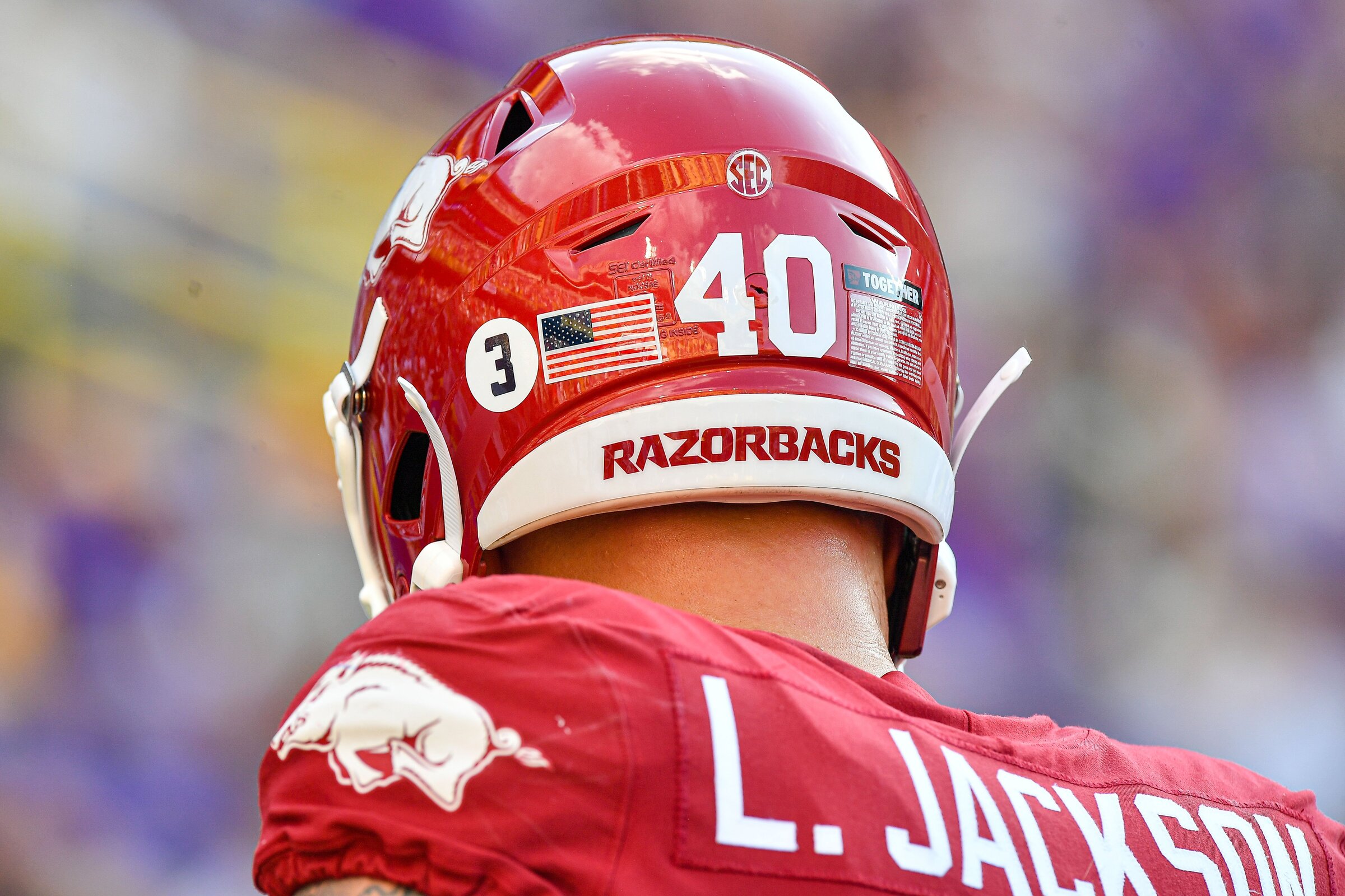 KJ Jefferson Jersey, KJ Jefferson Jerseys, Arkansas Razorbacks Jerseys