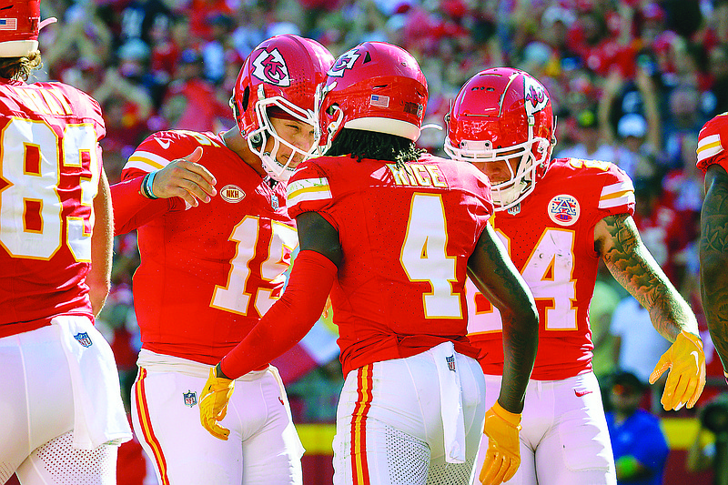 Chiefs' Kelce, Mahomes made up route for TD pass vs. Bears