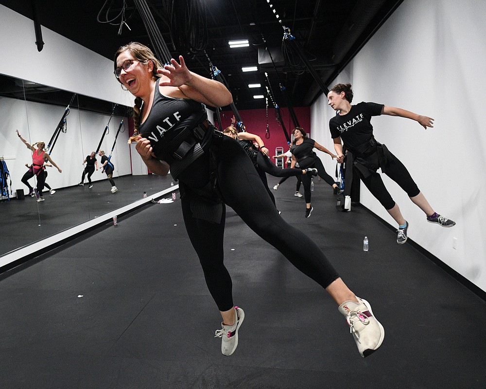 Bungee Fitness: Fly high with this new workout that has people jumping for  more - ABC11 Raleigh-Durham