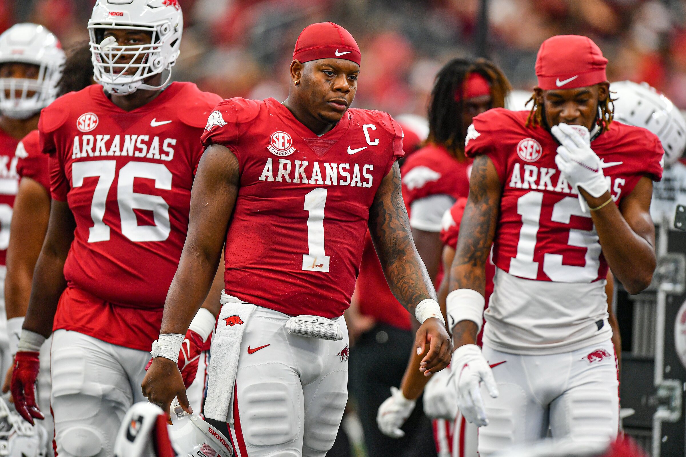 No break in sight for Hogs after loss