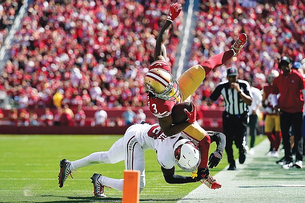 OLB Jonathon Cooper scores on a 35-yard fumble recovery touchdown