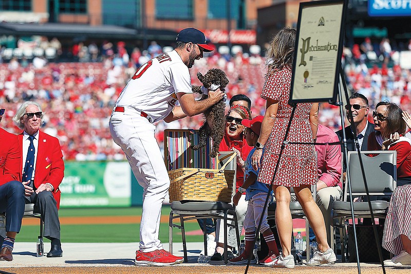 This is what the Cardinals gave Adam Wainwright for retirement