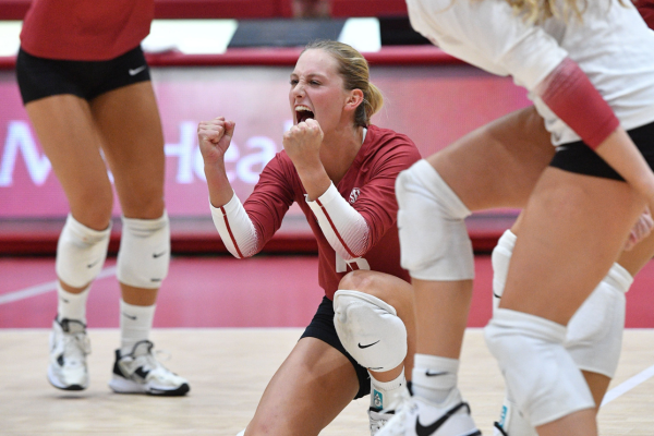 No. 10 Arkansas bounces back from opening set, downs No. 12 Tennessee