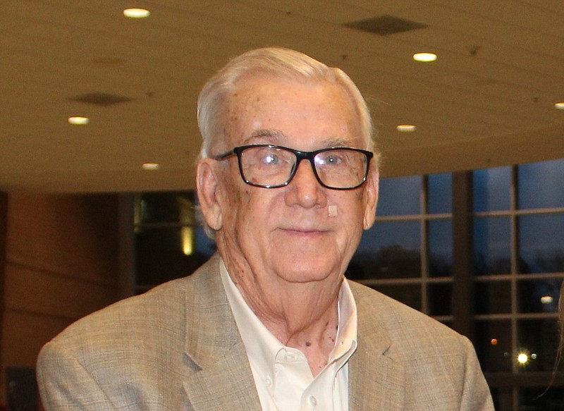 Jim Pitcock attends events for the 2020 UALR Hall of Fame Class in this Jan. 9, 2020 file photo. (Arkansas Democrat-Gazette/Rachel O'Neal)