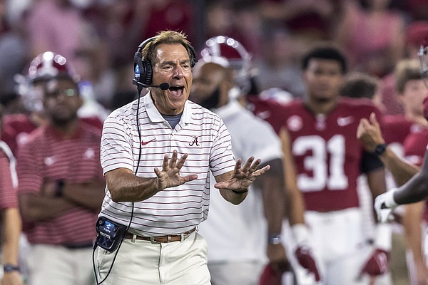 Saban has success with bouts of stress - Vimarsana News