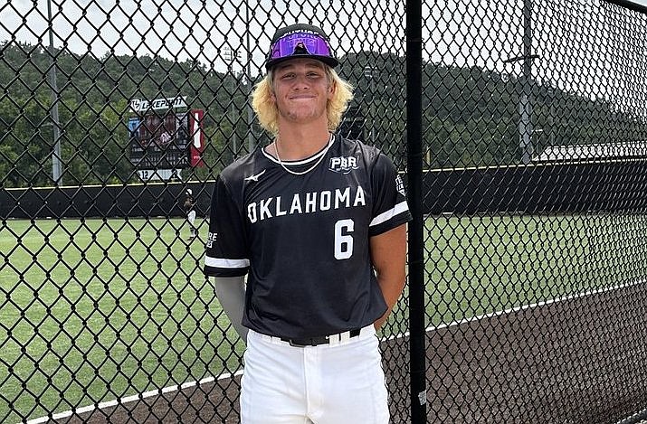 University of Oklahoma Cream Replica Baseball Jersey