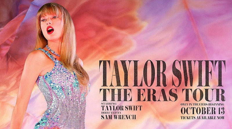 Taylor Swift comes to the big screen in Mountain View when the Stone Drive-In screens her Eras Tour documentary film.

(Courtesy Image/Stone Drive-In)