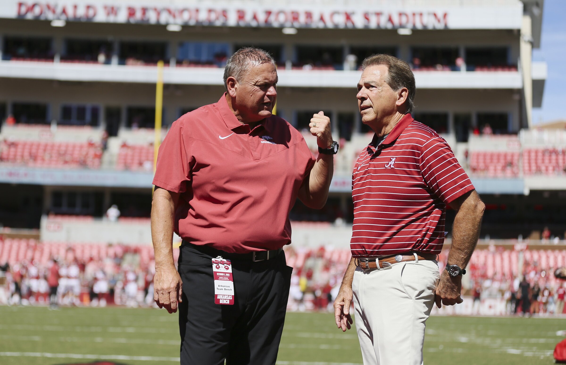 Way back when: Razorbacks take aim at 20-year Tide skid - Vimarsana News